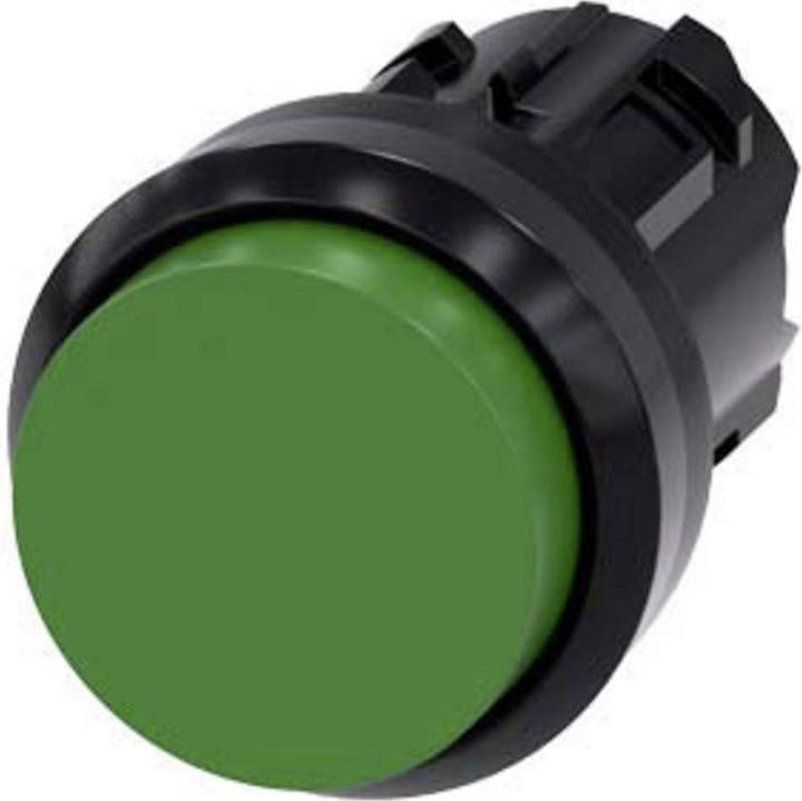 Produktbild Siemens Pushbutton 22mm round plastic green