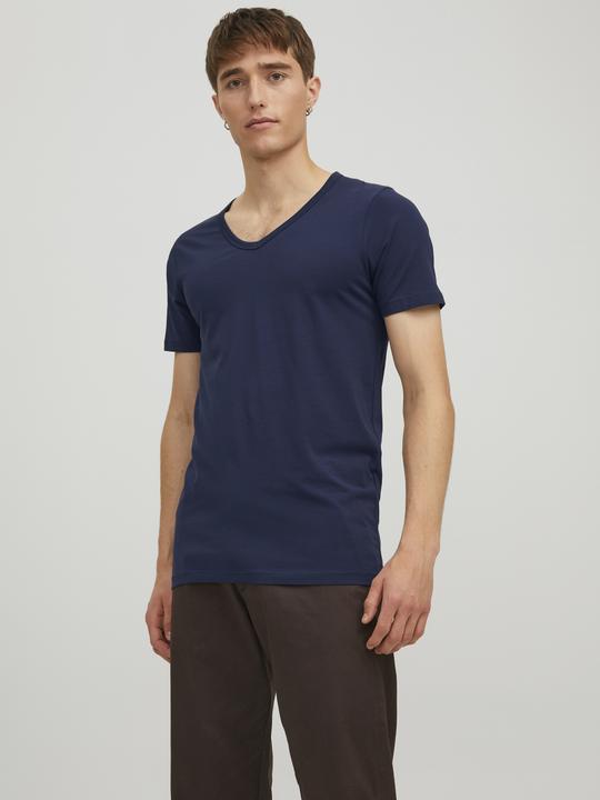 Actual product image Jack & Jones Jjebasic V-Neck Tee S/S Noos (L)