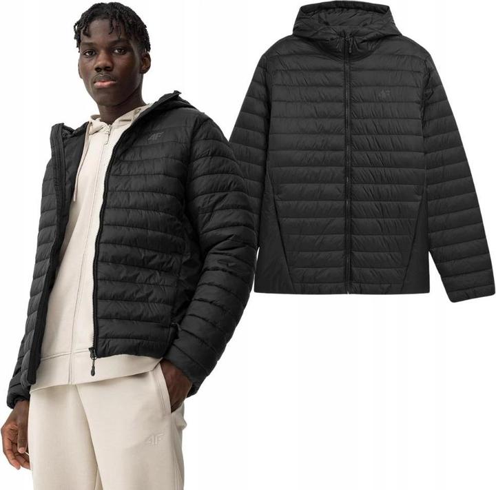 Produktbild 4F Herren Daunenjacke Deep Black SS23TDJAM085 20S (XL) (XL)