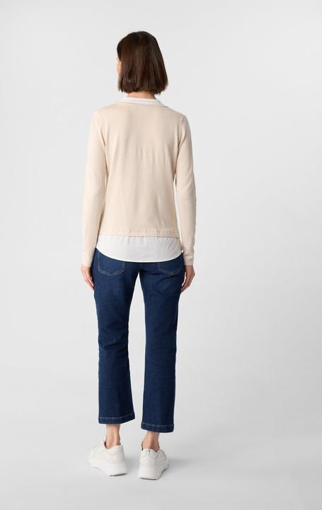 Image du produit Comma Strickpullover 2-in-1-Pullover in Layering-Optik (38)