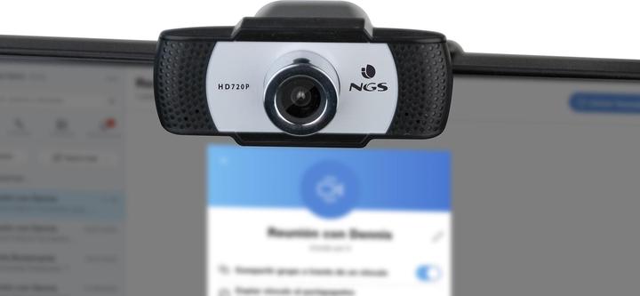 Produktbild NGS XpressCam720 Webcam 1280 x 720 Pixel USB 2.0 Schwarz (0.90 Mpx)