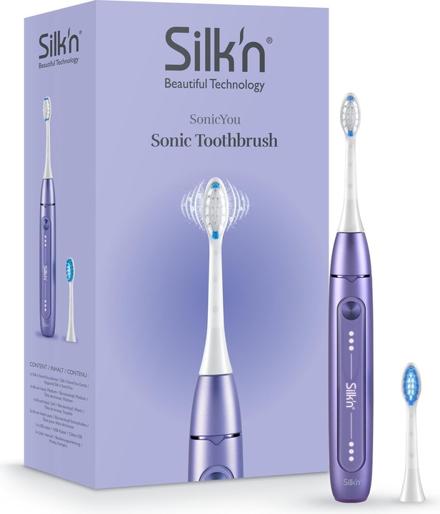Actual product image Silk'n Sonic Toothbrush Sonic You Purple (Sonic toothbrush)