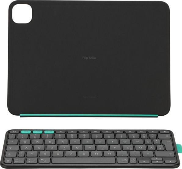 Produktbild Logitech Flip Folio (DE, Apple iPad Air 11 2024, Apple iPad Air 11 2025, Apple iPad Air 2022, Apple iPad Pro 11 2024)