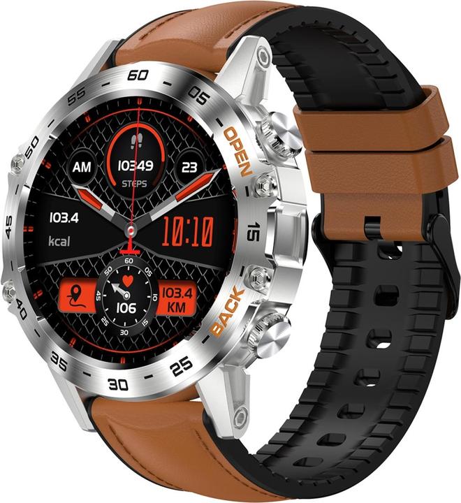 Produktbild Gravity SMARTWATCH MĘSKI GT9-8 - WYKONYWANIE POŁĄCZEŃ, CIŚNIENIOMIERZ (sg021h)