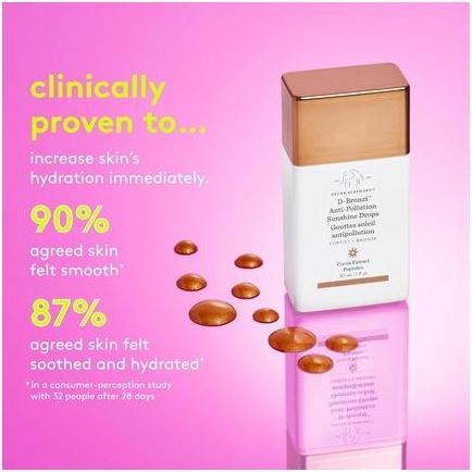 Produktbild Drunk Elephant D-Bronzi Anti-Pollution Sunshine Drops (30 ml, Gesichtsampulle)