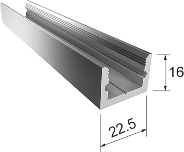 Vitris Profilo-basso-parete Portavant 60/120