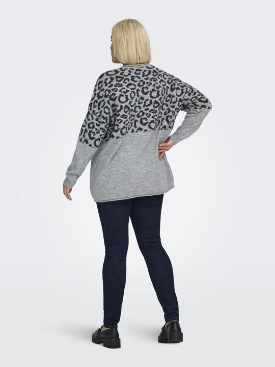 Produktbild Only Carjade Animal L/S O-Neck Knt Noos (L)