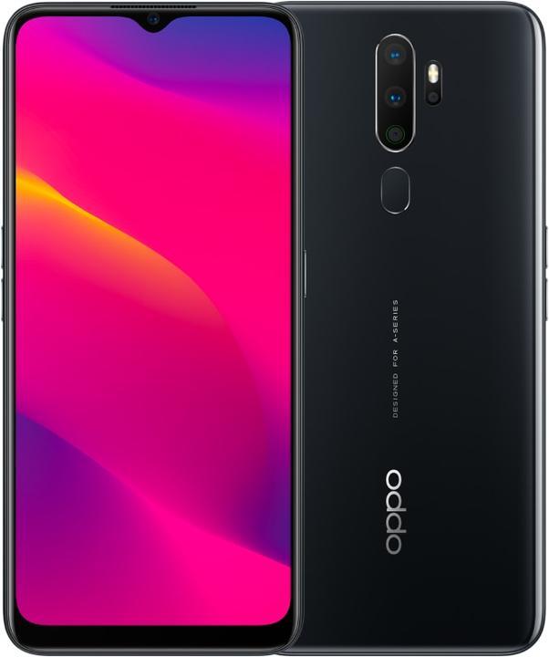 Produktbild OPPO A5 (2020) EU-Version (64 GB, Mirror Black, 6.50", Dual SIM + SD, 12 Mpx, 4G)