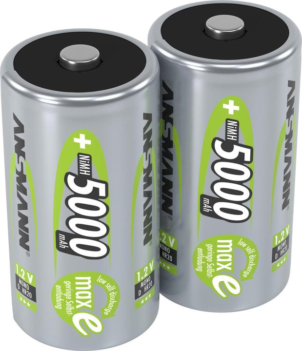 Immagine prodotto Ansmann Mono D (2 pz., D, 5000 mAh)