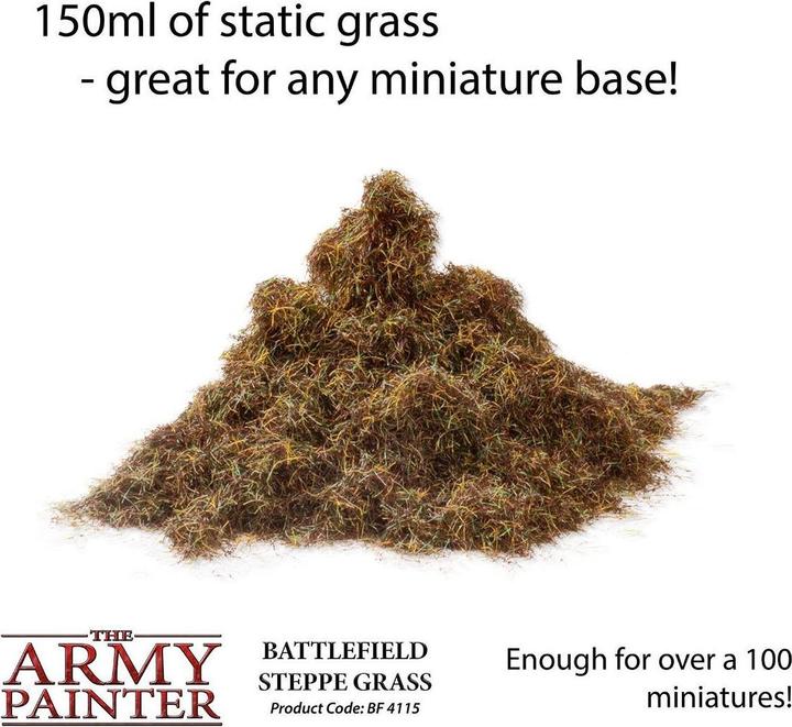 Actual product image Army Painter ARM04115 - Battlefield Steppe Grass/Steppe Grass