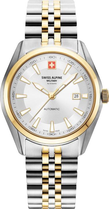 Image du produit Swiss Alpine Military 7091.2142 Herrenuhr Automatik 43mm 10ATM (Montre analogique, Swiss Made, 43 mm)