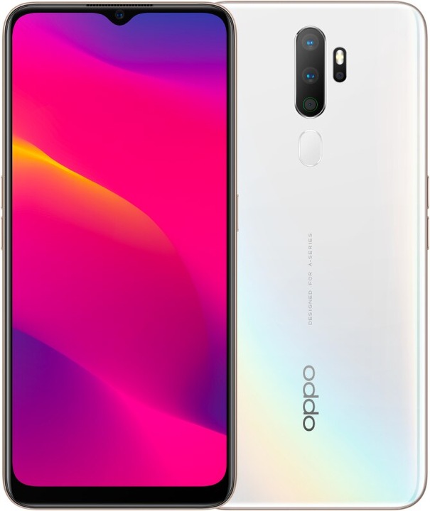 Produktbild OPPO A5 (2020) EU-Version (64 GB, Dazzling White, 6.50", Dual SIM + SD, 12 Mpx, 4G)