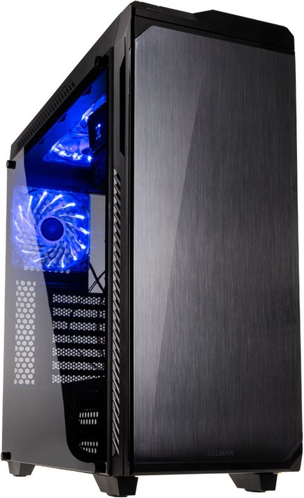 Actual product image King Mod Zalman Z9 Neo Plus Midi Tower, black - insulated (ATX)
