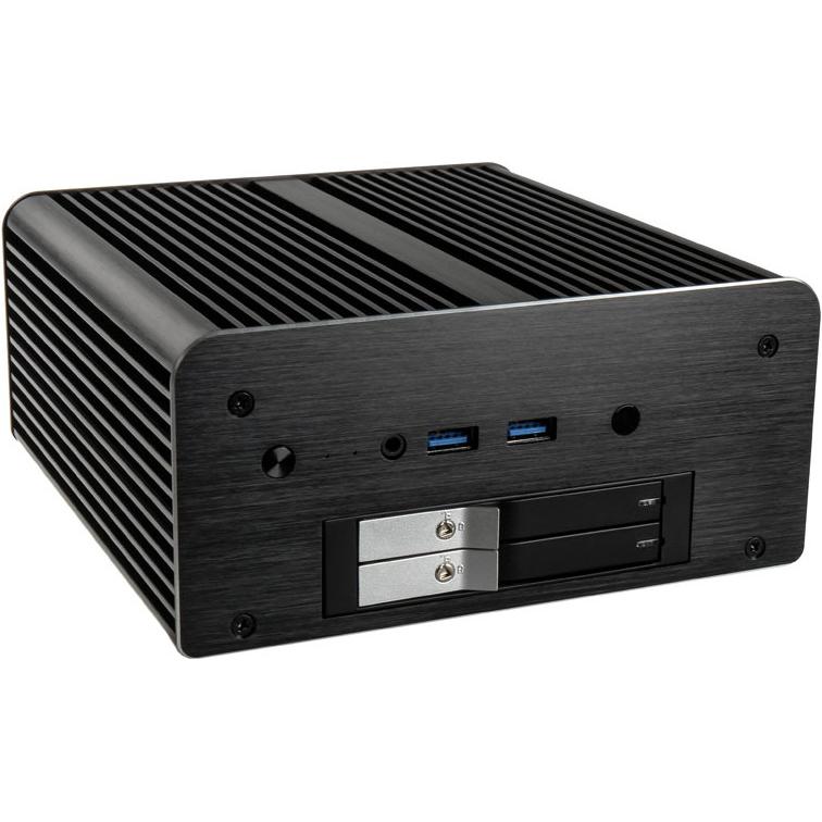 Akasa Max MT UCFF-Gehäuse (Intel NUC) OEM (UCFF), PC Gehäuse, Schwarz