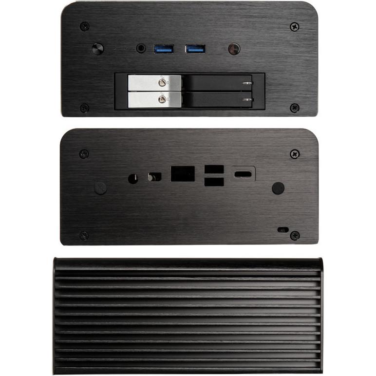 Thumbnail - Akasa Max MT UCFF-Gehäuse (Intel NUC) OEM (UCFF), PC Gehäuse, Schwarz