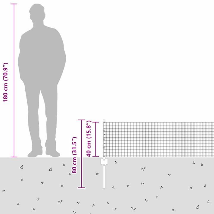 Produktbild vidaXL Aussenbarriere