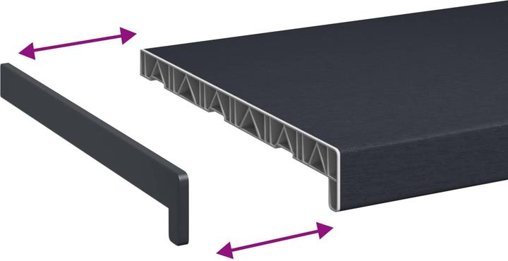 Actual product image vidaXL Innen Aussen Fensterbank