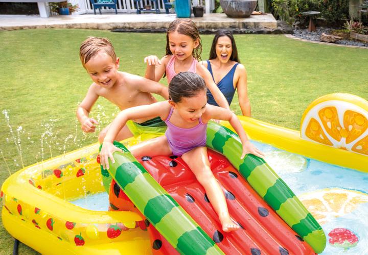 Actual product image Intex Fun and Fruity Play Center