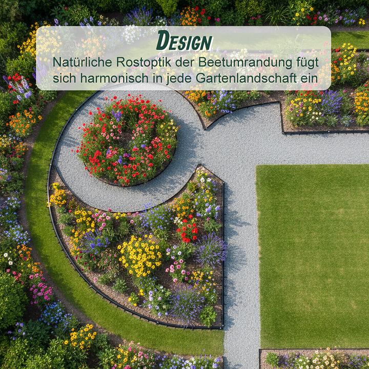 Productafbeelding Relaxdays Rasenkanten-Set