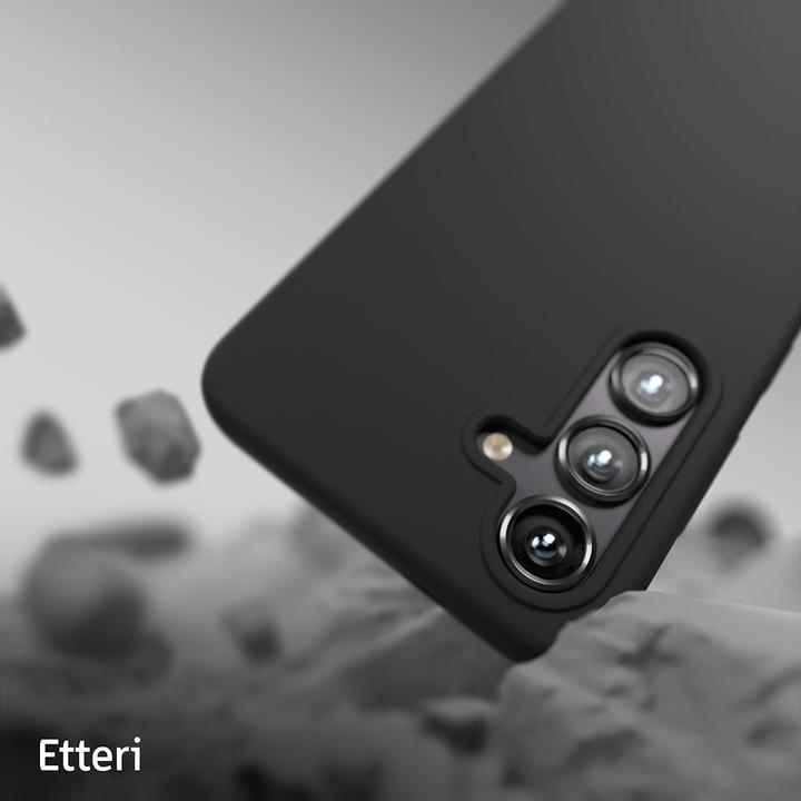 Produktbild Etteri Silicone case for Samsung Galaxy S24 FE black (Samsung Galaxy S24 FE)