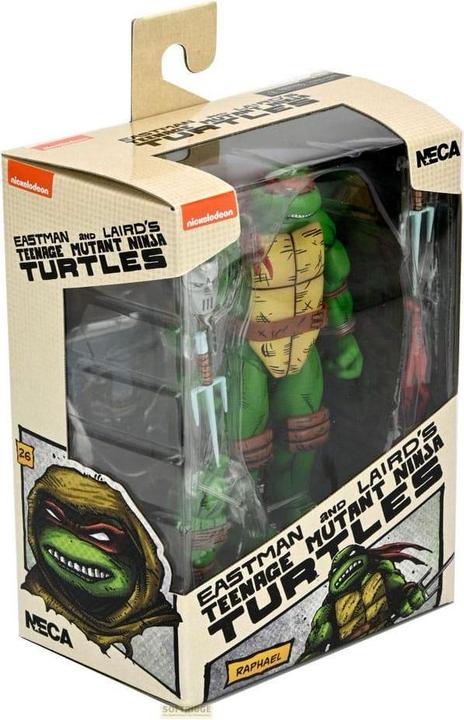 Actual product image Neca Teenage Mutant Ninja Turtles (Mirage Comics) action figure Raphael 18 cm