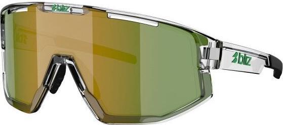 Brown W Green Multi, Transparent White