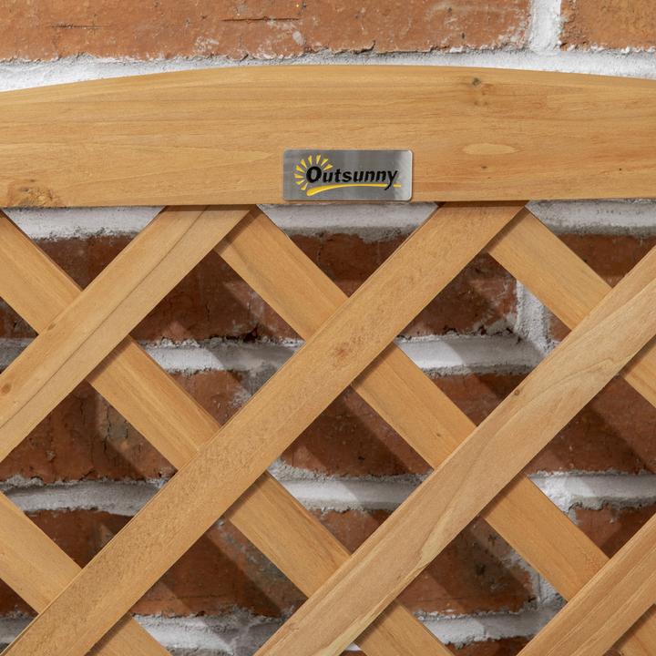 Produktbild Outsunny Blumenkasten mit Rankgitter