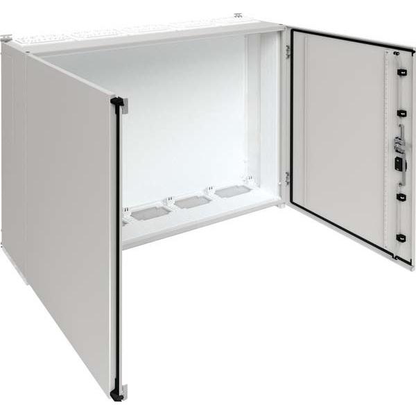Hager, Verteilerschrank Zubehör, HAG FR75S Schrank, univers, IP55, SK II, 1100x1300x275 mm