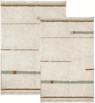 Produktbild Lorena Canals Rug Lanes Vintage Blue - M (140 x 200 cm)
