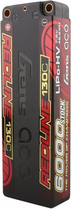 Immagine prodotto Gens Ace Batteria RC LiHV 8200 mAh 7,6 V 130C 2S1P Redline Series (7.60 V, 8200 mAh)