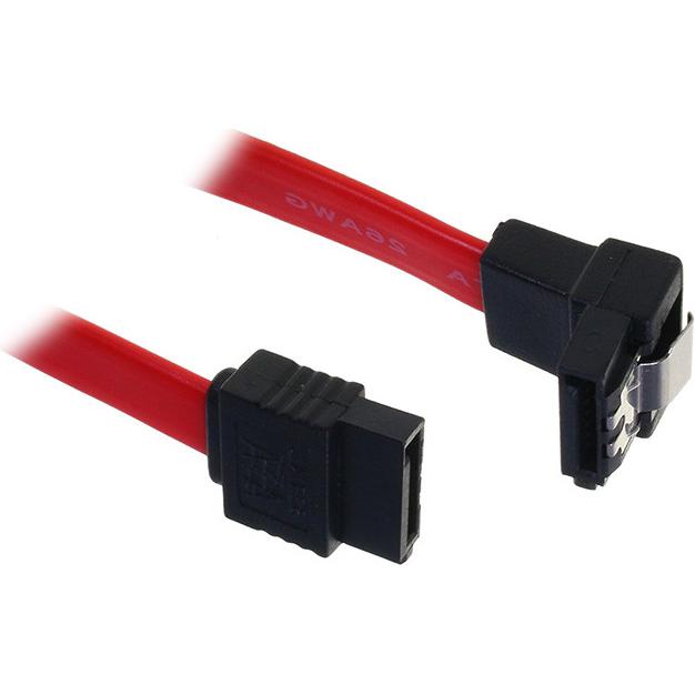 InLine SATA Anschlusskabel gewinkelt 0,3m, Interne Kabel (PC)