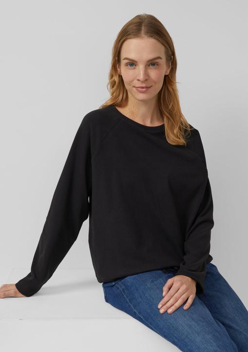 Produktbild s.Oliver Sweatshirt Weiches Sweatshirt mit Bindedetail (40)