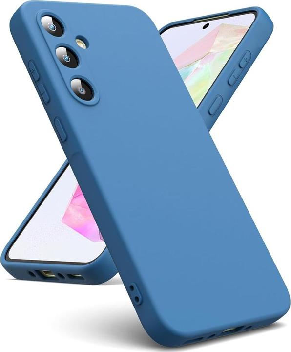 Produktbild Screenguard Samsung Galaxy A35 5G Liquid Silicone Case Hülle (Samsung Galaxy A35)