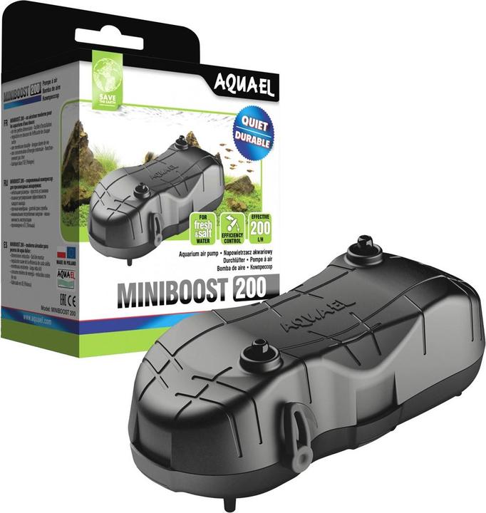 Actual product image Aquael 121305 Aquarium air pump