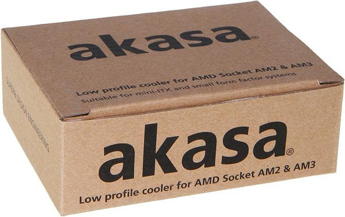 Produktbild Akasa AK-CC1101EP02 Low Profile CPU-Kühler AMD (40.80 mm)