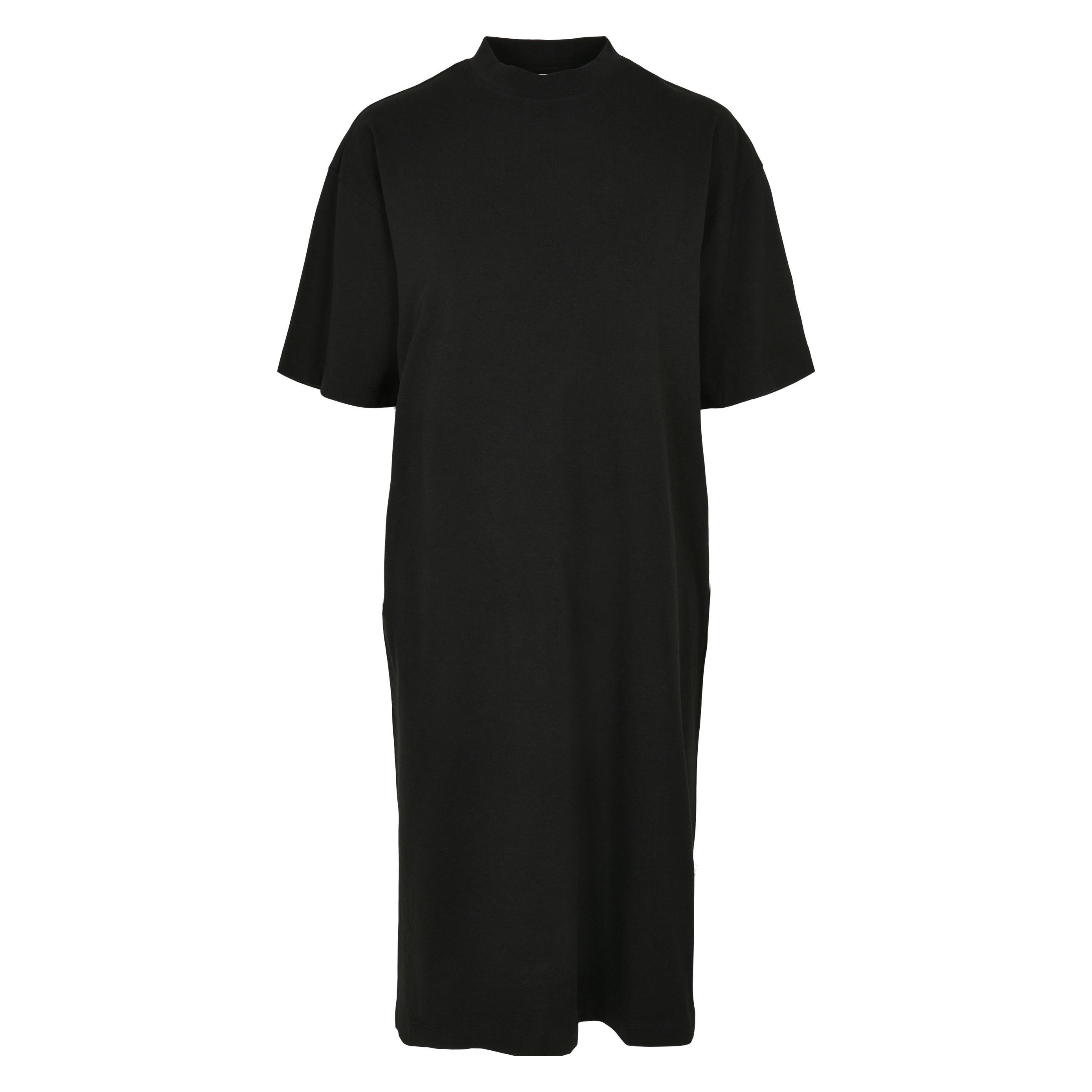 Urban Classics, Damen, Kleider, Ladies Organic Long Oversized Tee Dress, Schwarz, (Xl)