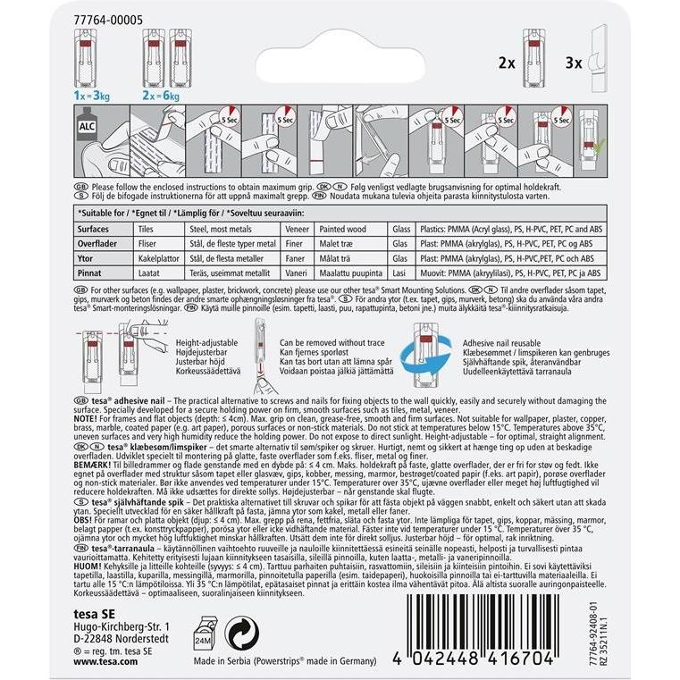 Thumbnail - tesa, Klebeband, 77764 Mounting System. 2X3kg