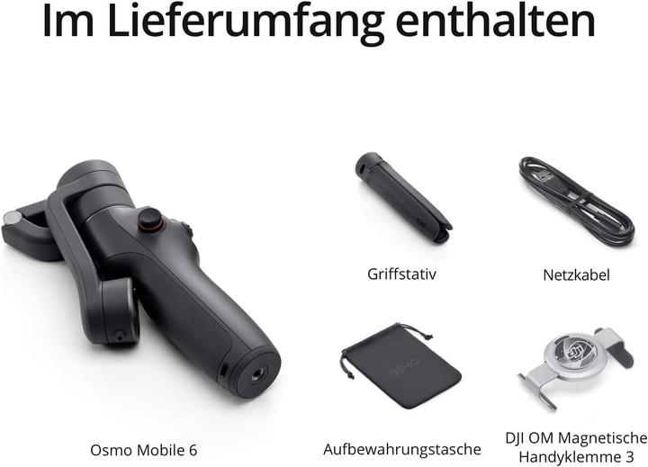 Produktbild DJI Osmo Mobile 6 (Smartphone, 0.29 kg)