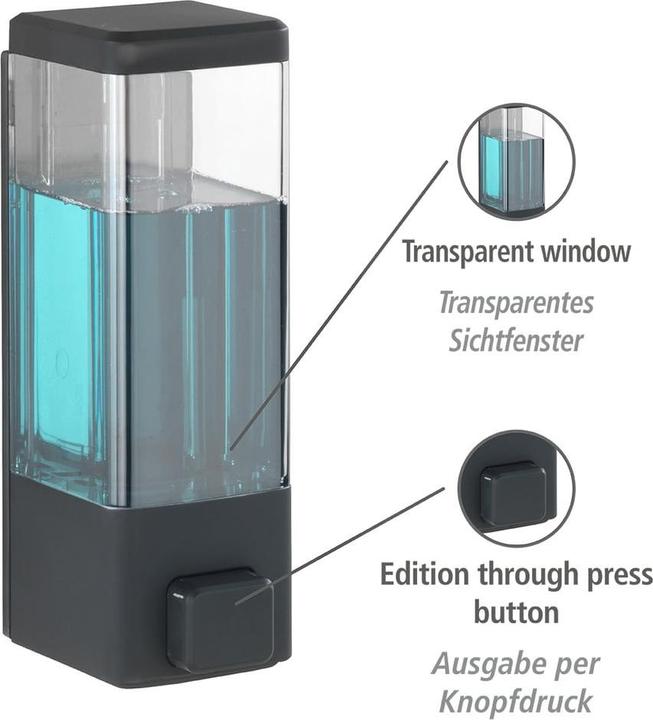 Actual product image Wenko Disinfection/soap dispenser