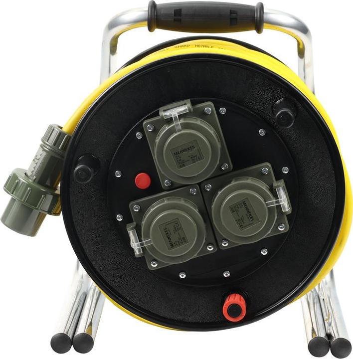Image du produit Dönges Enrouleur de câble pompier, DIN 14680, 230 V (50 m)
