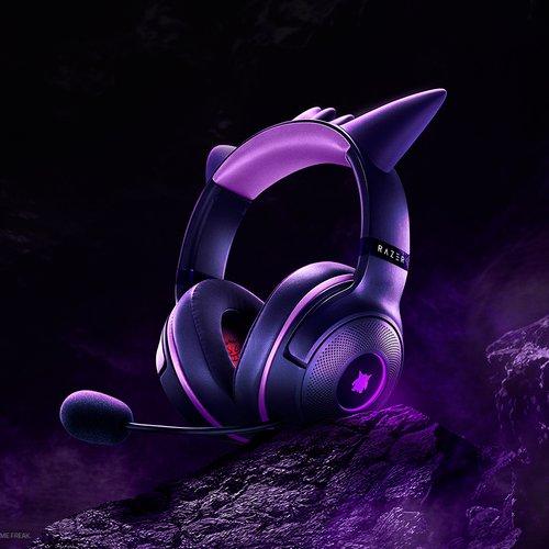 Actual product image Razer Kraken Kitty V2 - Pokémon Gengar Ed. (Cable)