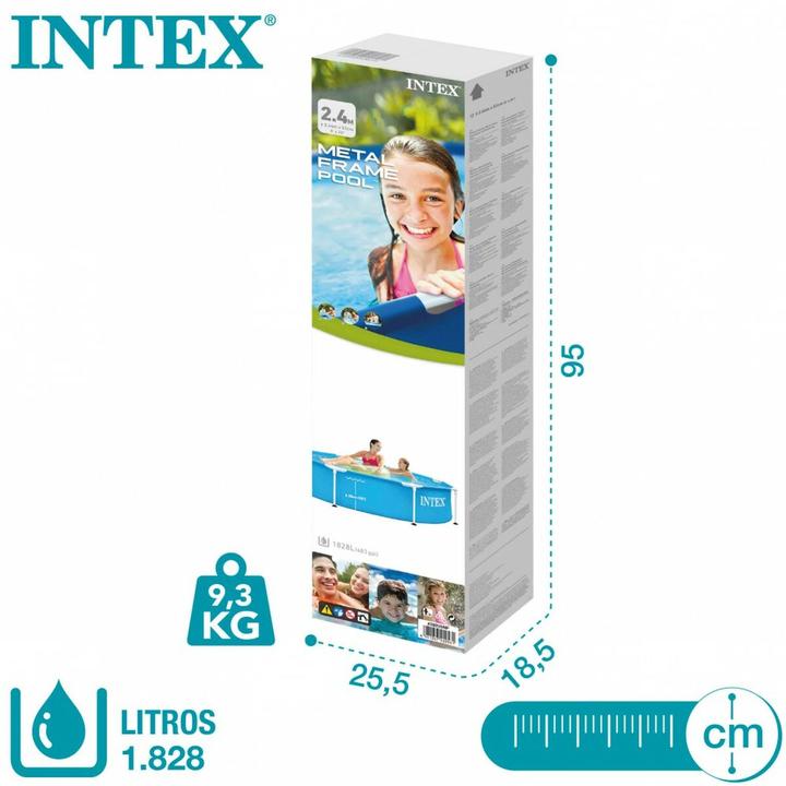 Actual product image Intex Pool Metal Frame (Ø 244 x 51 cm)