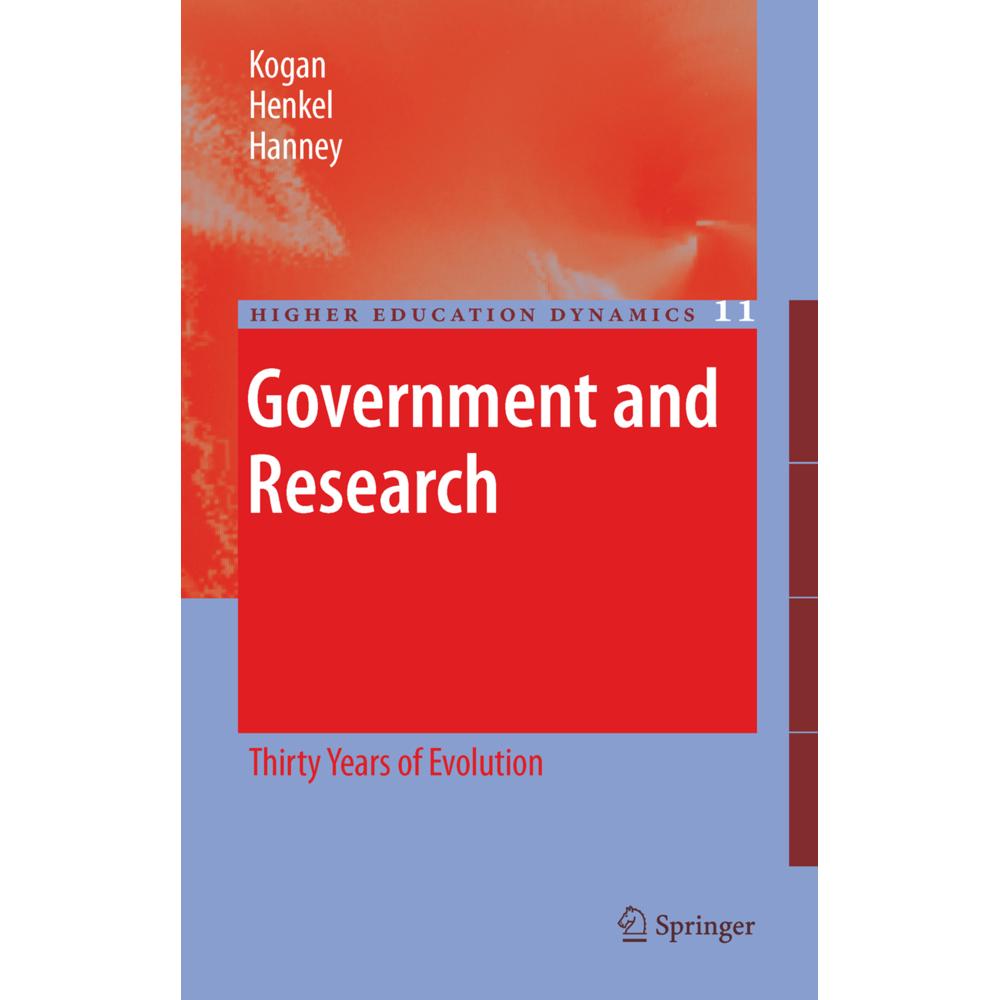 Government and Research, Fachbücher von Maurice Kogan, Mary Henkel, Steve Hanney