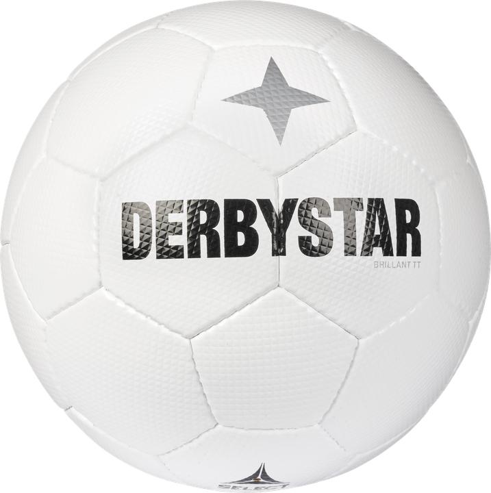 Productafbeelding Derbystar BRILLANT TT voetbal, wit, maat 5 (5)