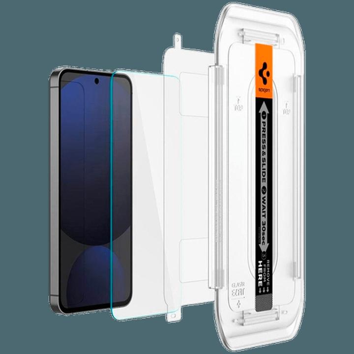Actual product image Spigen Glas.tR Ez Fit (2 pcs., Samsung Galaxy A56 5G, Samsung Galaxy S24 FE)