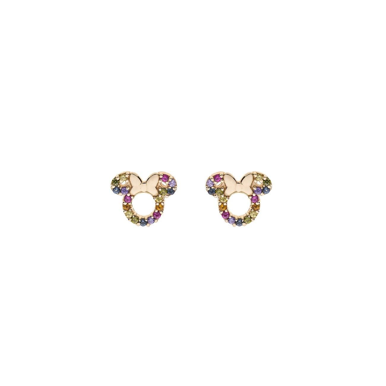 Disney, Ohrringe, Jewelry Ohrstecker Mickey Mouse, (375er Gelbgold)