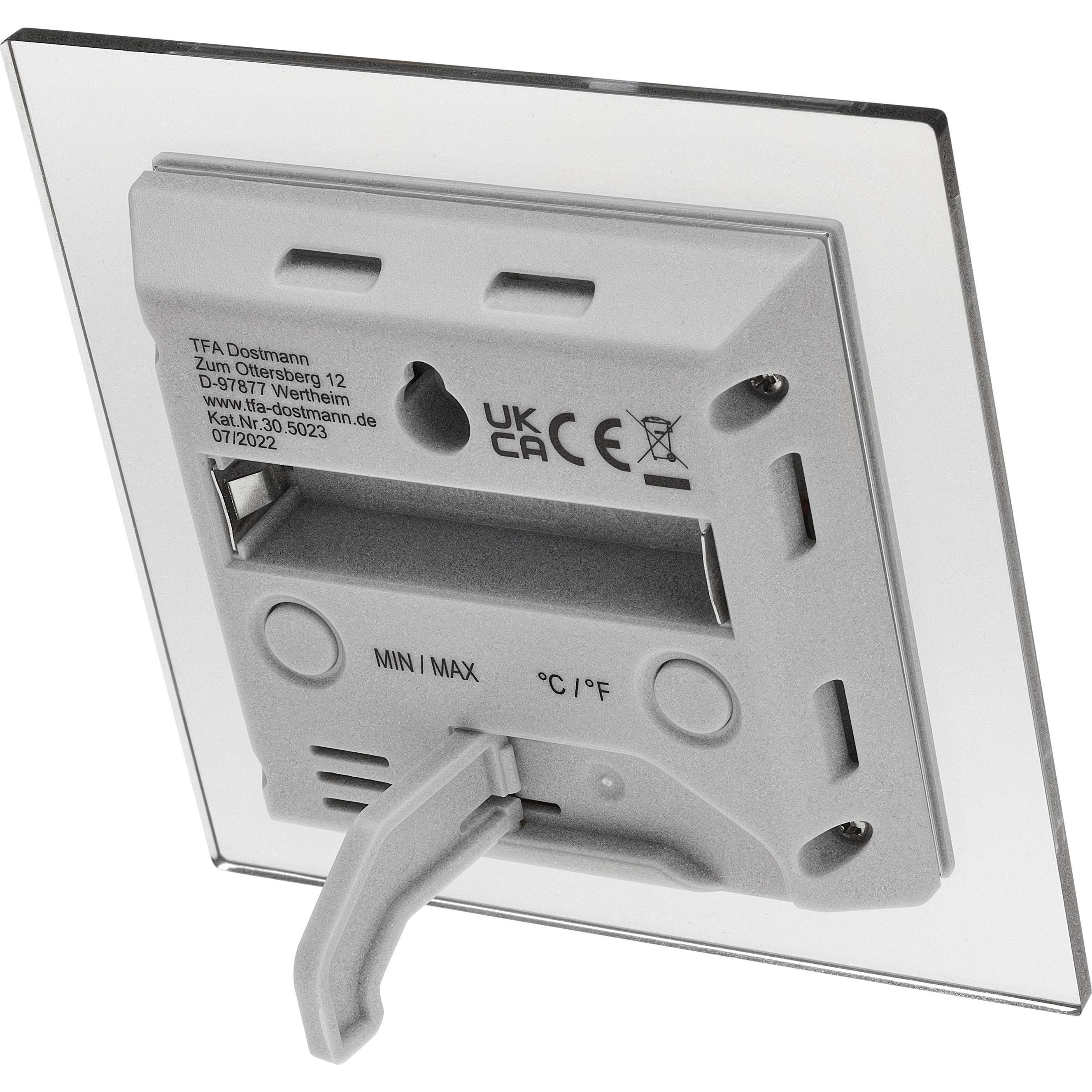 Thumbnail - TFA Thermo-Hygrometer, Thermometer + Hygrometer, Silber