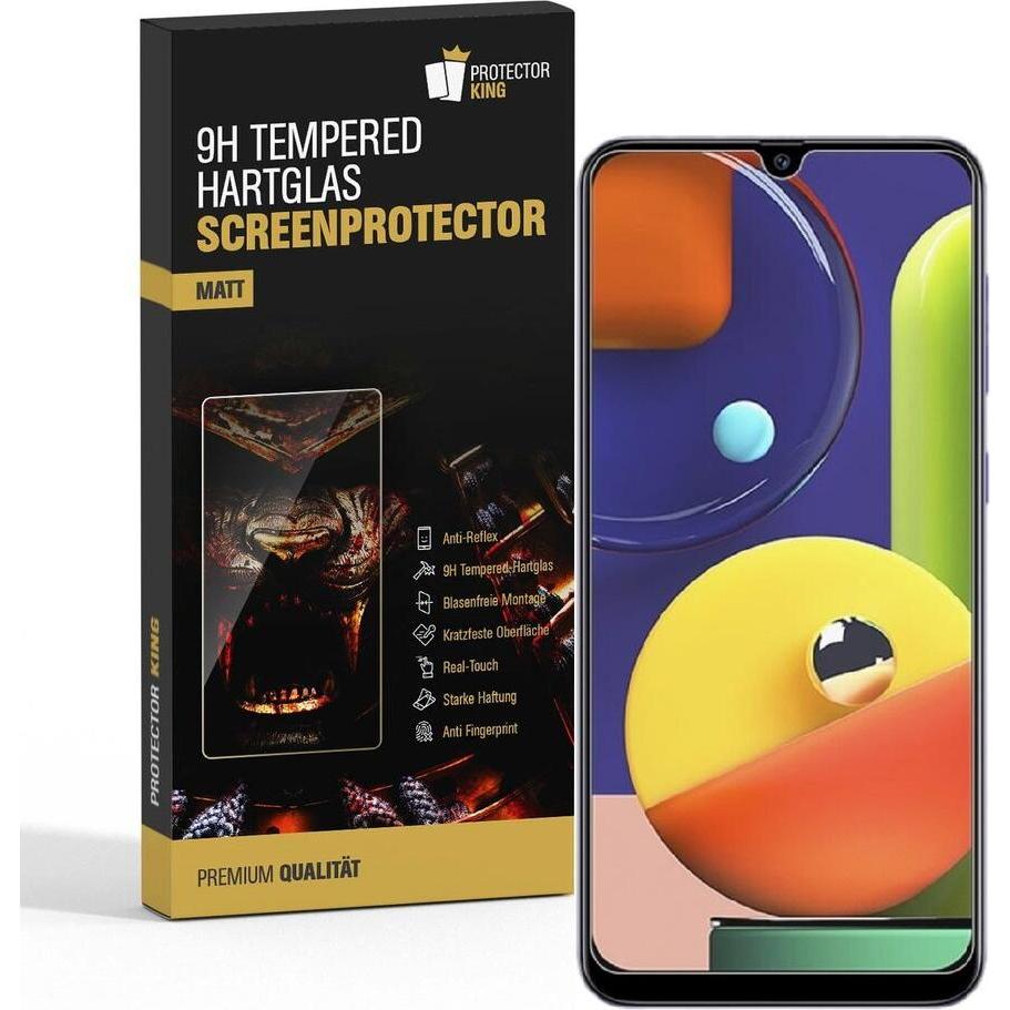 Thumbnail - Protectorking 6x Echtes Tempered 9H Panzerhartglas Matt Entspiegelt (6 Stück, Samsung Galaxy A50s), Smartphone Schutzfol...