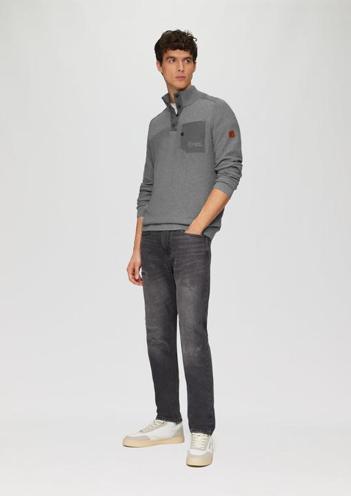 Immagine prodotto S.Oliver Strickpullover Sportiver Strick-Troyer im Fabricmix (L)