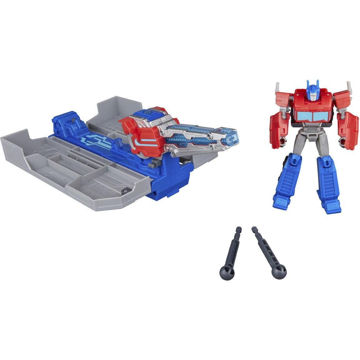 Transformers EarthSpark Optimus Prime Battle-Anhänger Spielset